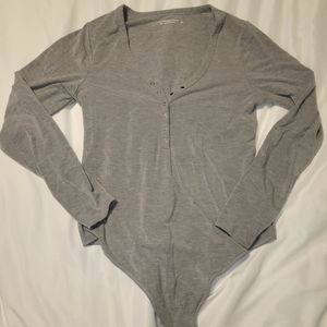 Soft A&F Collection Long Sleeve Bodysuit